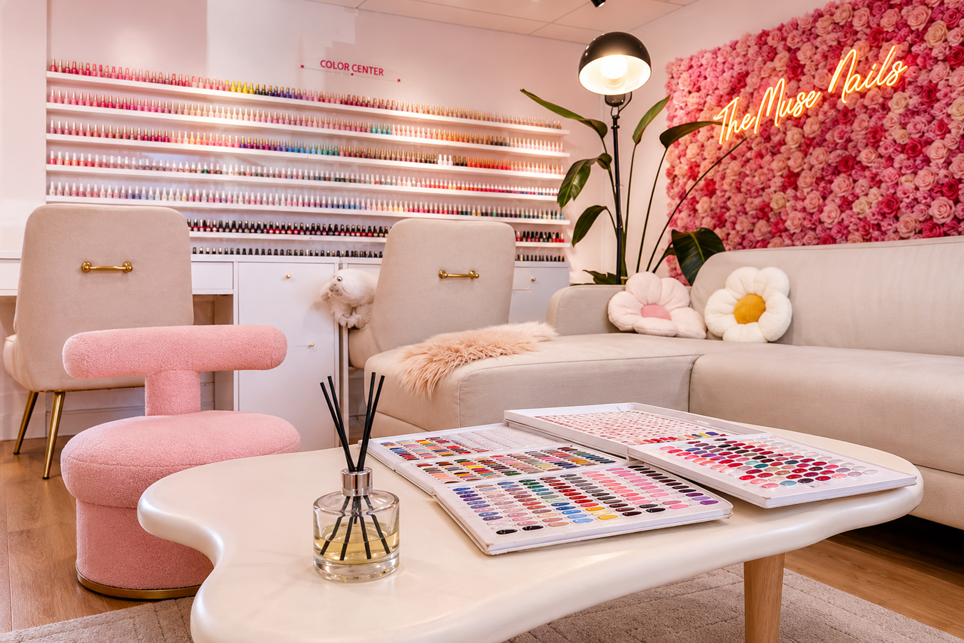 The Muse Nails interior banner